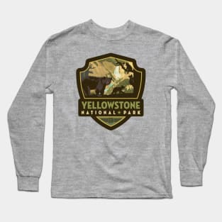 Old Bear Of Yellowstone Long Sleeve T-Shirt